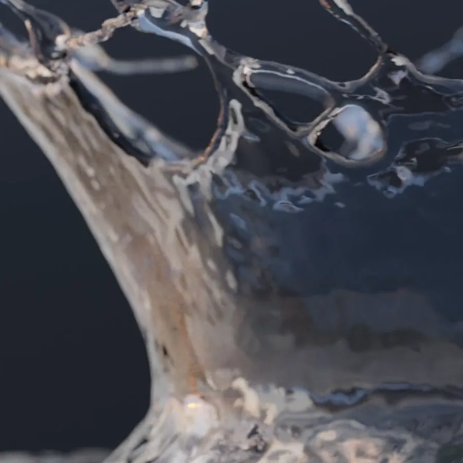 Salpicadura de agua